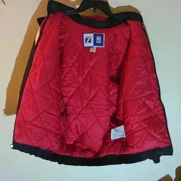 Vintage Logo 7 Chicago Bulls Youth large winter jacket - Picture 5 of 10